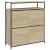 Pantofar cu 4 sertare rabatabile, stejar sonoma, 100x34x112 cm GartenMobel Dekor