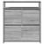 Pantofar cu 4 sertare rabatabile, gri sonoma, 100x34x112 cm GartenMobel Dekor