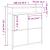 Pantofar cu 4 sertare rabatabile, gri sonoma, 100x34x112 cm GartenMobel Dekor