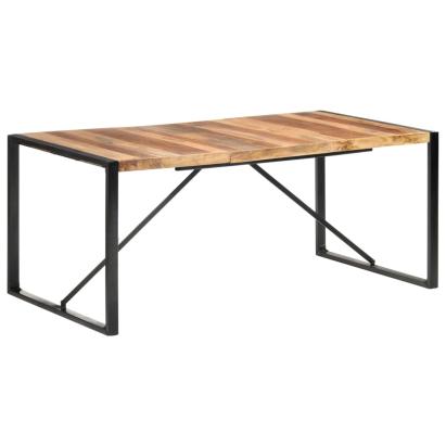 Masă de bucătărie, 180x90x75 cm, lemn masiv cu finisaj sheesham GartenMobel Dekor
