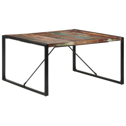 Masă de bucătărie, 140x140x75 cm, lemn masiv reciclat GartenMobel Dekor