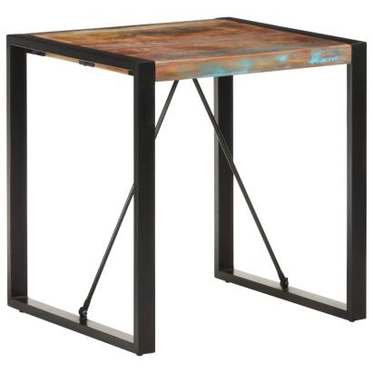Masă de bucătărie, 70 x 70 x 75 cm, lemn masiv reciclat GartenMobel Dekor