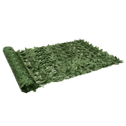 Paravan intimitate de balcon din frunze verde închis 300x150 cm GartenMobel Dekor