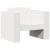 Set mobilier relaxare grădină, 2 piese, alb, lemn masiv de pin GartenMobel Dekor