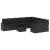Set canapele de grădină cu perne, 10 piese, negru, poliratan GartenMobel Dekor
