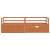 Cadru pat cu sertare & dulap, maro miere, 90x200 cm lemn de pin GartenMobel Dekor