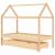 Cadru pat pentru copii, cu un sertar, 80x160 cm, lemn masiv pin GartenMobel Dekor