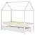 Cadru pat copii cu un sertar, alb, 70x140 cm, lemn masiv de pin GartenMobel Dekor