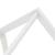 Cadru pat de copii cu un sertar, alb, 80x160 cm, lemn masiv pin GartenMobel Dekor