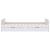 Cadru de pat cu 2 sertare, alb, 90 x 200 cm, lemn masiv de pin GartenMobel Dekor