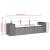 Set canapele de grădină, 3 piese, cu perne, bej, poliratan GartenMobel Dekor