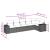 Set mobilier de grădină cu perne, 6 piese, negru, poliratan GartenMobel Dekor