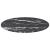 Blat masă negru Ø40x0,8 cm, sticlă securizată cu design marmură GartenMobel Dekor