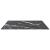 Blat masă negru 70x70 cm 6 mm sticlă securizată design marmură GartenMobel Dekor