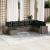 Set canapele de grădină cu perne, 8 piese, gri, poliratan GartenMobel Dekor