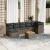 Set canapele de grădină cu perne, 8 piese, gri, poliratan GartenMobel Dekor