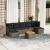 Set canapele de grădină cu perne, 8 piese, gri, poliratan GartenMobel Dekor