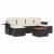 Set canapele de grădină cu perne, 7 piese, negru, poliratan GartenMobel Dekor