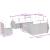 Set mobilier de grădină cu perne, 9 piese, negru, poliratan GartenMobel Dekor