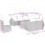 Set mobilier de grădină cu perne, 9 piese, negru, poliratan GartenMobel Dekor