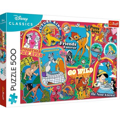 PUZZLE TREFL 500 LUMEA DISNEY SuperHeroes ToysZone