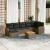 Set canapele de grădină cu perne, 8 piese, gri, poliratan GartenMobel Dekor