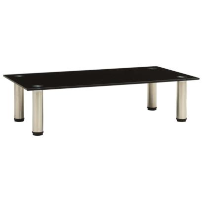 Suport TV, negru, 60 x 35 x 17 cm, sticlă securizată GartenMobel Dekor