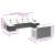 Set canapele de grădină, 9 piese, cu perne, gri, poliratan GartenMobel Dekor