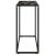 Masă consolă, negru, 80x35x75 cm, sticlă securizată GartenMobel Dekor