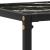 Masă consolă, negru, 100x35x75 cm, sticlă securizată GartenMobel Dekor