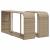 Set canapele de grădină cu perne, 10 piese, bej, poliratan GartenMobel Dekor