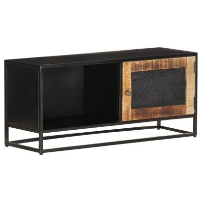 Comodă TV, 90x30x40 cm, lemn de mango nefinisat GartenMobel Dekor