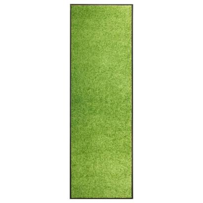 Covoraș de ușă lavabil, verde, 60 x 180 cm GartenMobel Dekor