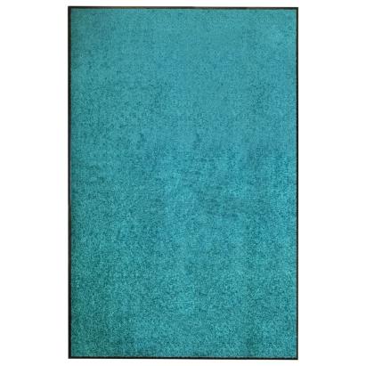 Covoraș de ușă lavabil, cyan, 120 x 180 cm GartenMobel Dekor