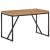 Masă de bucătărie 120x60x76 cm lemn masiv de acacia/mango GartenMobel Dekor
