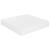 Rafturi de perete, 2 buc., alb extralucios, 23x23,5x3,8 cm, MDF GartenMobel Dekor
