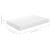 Raft de perete suspendat, alb extralucios, 40x23x3,8 cm, MDF GartenMobel Dekor
