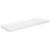 Raft de perete suspendat, alb extralucios, 80x23,5x3,8 cm, MDF GartenMobel Dekor