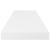 Raft de perete suspendat, alb extralucios, 80x23,5x3,8 cm, MDF GartenMobel Dekor