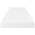 Rafturi de perete, 2 buc., alb extralucios, 80x23,5x3,8 cm, MDF GartenMobel Dekor