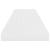 Raft de perete suspendat, alb extralucios, 90x23,5x3,8 cm, MDF GartenMobel Dekor