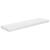 Raft de perete suspendat, alb extralucios, 90x23,5x3,8 cm, MDF GartenMobel Dekor