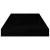 Raft de perete suspendat, negru extralucios, 50x23x3,8 cm, MDF GartenMobel Dekor