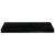 Raft de perete suspendat negru extralucios, 60x23,5x3,8 cm, MDF GartenMobel Dekor
