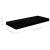 Rafturi de perete 2 buc. negru extralucios, 60x23,5x3,8 cm, MDF GartenMobel Dekor