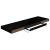 Rafturi de perete, 4 buc., negru extralucios 80x23,5x3,8 cm MDF GartenMobel Dekor