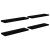 Rafturi de perete 4 buc. negru extralucios, 90x23,5x3,8 cm, MDF GartenMobel Dekor