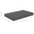 Raft de perete suspendat, gri extralucios, 40x23x3,8 cm, MDF GartenMobel Dekor