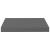 Raft de perete suspendat, gri extralucios, 40x23x3,8 cm, MDF GartenMobel Dekor