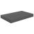 Raft de perete suspendat, gri extralucios, 40x23x3,8 cm, MDF GartenMobel Dekor